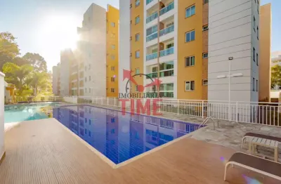 Apartamento em condominio clube  com 3 quartos 1 vaga  à venda no bacacheri