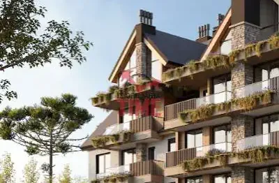 Cobertura com 1 quarto (1suíte) à venda no topo residencial em gramado