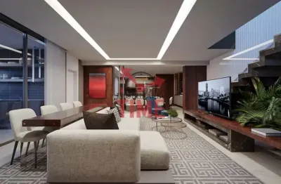 Apartamento duplex com 3 suítes à venda  na casa milano no bigorrilho