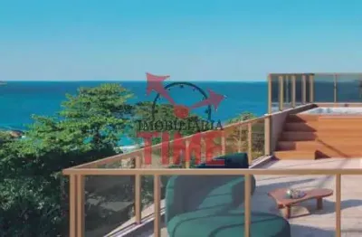 Cobertura duplex com 2 suítes à venda no on the sea arpoador em copacabana