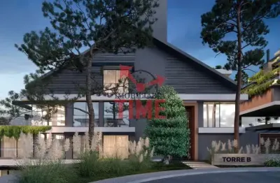 Apartamento com 1 suíte à venda no riserva lago negro no bairro planalto