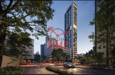 Studio de 1 quarto , rooftop, coworking  à venda no centro de curitiba