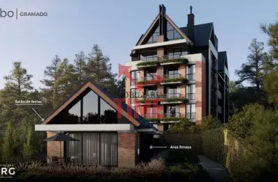 Cobertura com 2 suítes à venda no garbo gramado, centro