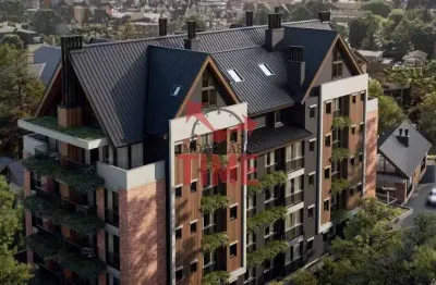 Ap3079 - apartamento com 2 suítes à venda no garbo gramado, centro