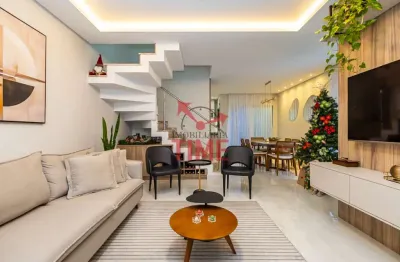 Sobrado com 3 dormitórios à venda com 213,00m² no condomínio royal village i jardim das américas