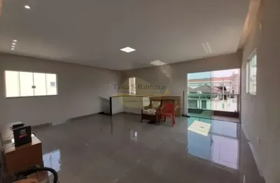Casa sobreposta alta com 2 dormitórios, sendo 1 suíte, à venda - vila são jorge - santos/sp