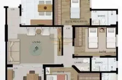 Apartamento com 2 dormitórios ambos com suíte  à venda- embaré - santos/sp