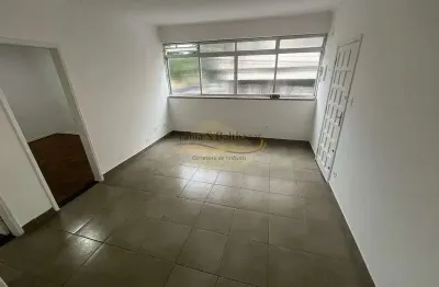 Apartamento de frente. bairro vila mathias, em santos/sp.