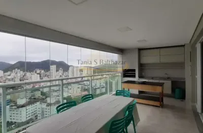 Apartamento alto padrão com 3 dormitórios sendo 1 suíte - à venda - vila luis antônio - guarujá/sp