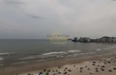 Apartamento de frente - vista praia, mar, horizonte - pitangueiras - guarujá