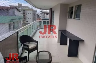 Apartamento com 3 dormitórios à venda, 140 m² por r$ 640.000,00 - braga - cabo frio/rj