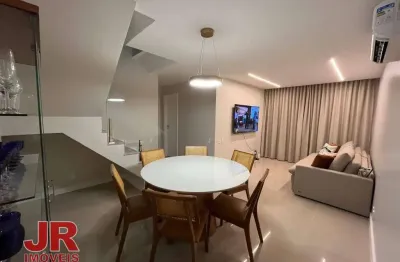 Cobertura com 3 dormitórios à venda, 186 m² por r$ 1.190.000 - braga - cabo frio/rj