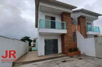 Casa com 4 dormitórios à venda, 103 m² por r$ 720.000 - foguete - cabo frio/rj
