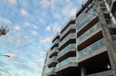 Apartamento com 3 dormitórios à venda, 100 m² por r$ 620.000 - passagem - cabo frio/rj