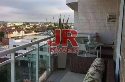 Cobertura com 1 dormitório à venda, 65 m² por r$ 490.000,00 - braga - cabo frio/rj