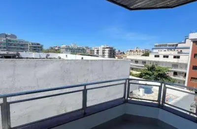 Cobertura com 3 dormitórios à venda, 180 m² por r$ 960.000 - vila nova - cabo frio/rj