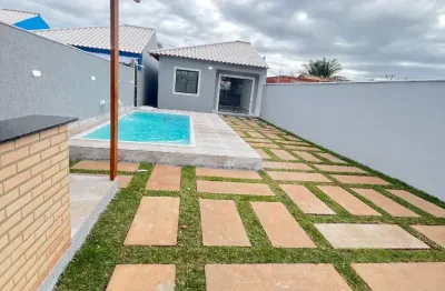 Casa de praia fini acabamento , more em um local tranquilo de natureza linda em unamar cabo frio