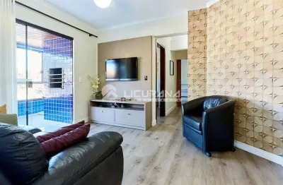 Oportunidade de investimento - apartamento na praia do centro de bombinhas à 150 metros do mar, mobiliado e com garagem.