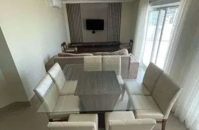 Cobertura mobiliada com vista para o mar com 03 suítes, com 02 garagens em bombinhas