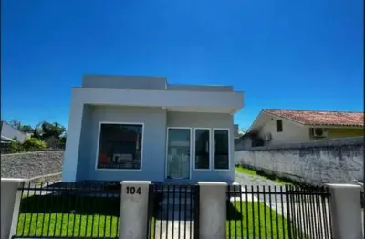 Casa com 3 quartos à venda no warnow, indaial , 73 m2 por r$ 400.000