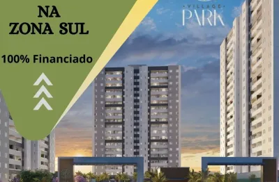 Apartamento na zona sul de Ribeirão em um condomínio clube.