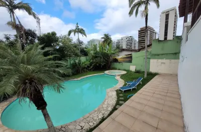 Oportunidade - mansão em são conrado - rj -alto padrão | 4 suítes | anexos | piscina | vista mar area 1050 m²