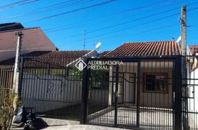 Casa com 2 quartos à venda na rua biguás, 530, jardim algarve, alvorada, 87 m2 por r$ 360.000