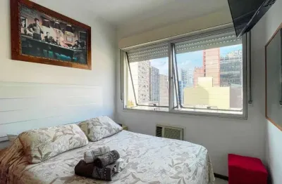 Apartamento com 1 quarto à venda na rua general joão manoel, 279, centro histórico, porto alegre, 24 m2 por r$ 164.000