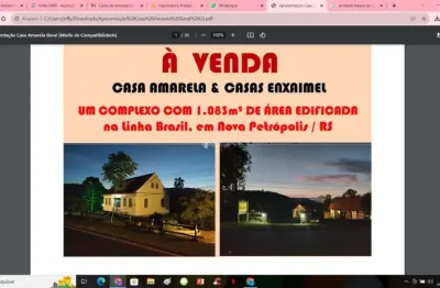 Terreno à venda na pastor evers, 1328, dos boêmios, nova petrópolis, 4000 m2 por r$ 5.100.000