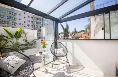 Cobertura com 1 quarto à venda na rua anita garibaldi, 1581, boa vista, porto alegre, 94 m2 por r$ 695.000