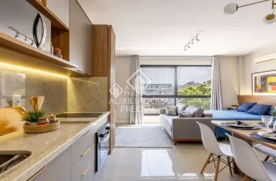 Apartamento com 1 quarto à venda na rua dom diogo de souza, 210, cristo redentor, porto alegre, 27 m2 por r$ 234.237