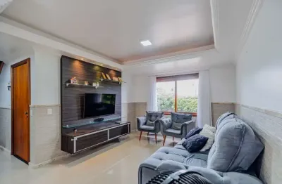 Casa em condomínio fechado com 3 quartos à venda na avenida da serraria, 2222, espírito santo, porto alegre, 110 m2 por r$ 600.000