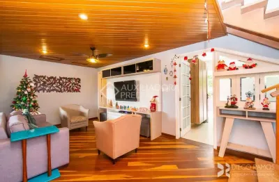 Casa em condomínio fechado com 3 quartos à venda na rua erechim, 100, nonoai, porto alegre, 190 m2 por r$ 730.000