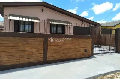 Casa com 2 quartos à venda na rua edgard leitão teixeira, 206, tarumã, viamão, 91 m2 por r$ 361.690