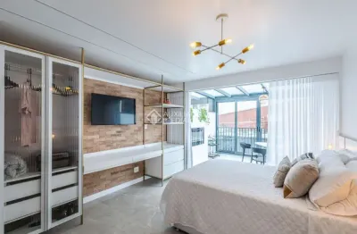 Apartamento com 1 quarto à venda na rua vinte e quatro de outubro, 1585, auxiliadora, porto alegre, 55 m2 por r$ 790.000