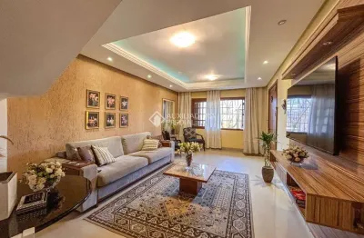 Casa em condomínio fechado com 3 quartos à venda na alterosa, 25, jardim carvalho, porto alegre, 464 m2 por r$ 1.400.000