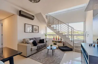 Cobertura com 2 quartos à venda na rua fonseca ramos, 61, medianeira, porto alegre, 119 m2 por r$ 799.000