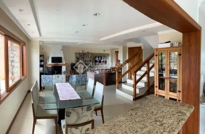 Casa em condomínio fechado com 3 quartos à venda na avenida fábio araújo santos, 1600, nonoai, porto alegre, 456 m2 por r$ 1.000.000