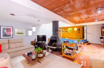 Casa em condomínio fechado com 4 quartos à venda na rua joão berutti, 639, chácara das pedras, porto alegre, 250 m2 por r$ 1.399.000