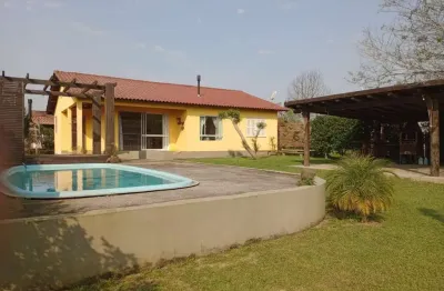 Casa em condomínio fechado com 3 quartos à venda na rodovia ers-040, 60, águas claras, viamão, 120 m2 por r$ 510.000