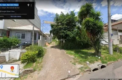 Terreno à venda na avenida general barreto viana, 91, chácara das pedras, porto alegre, 392 m2 por r$ 990.000