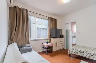 Apartamento com 1 quarto à venda na avenida getúlio vargas, 1543, menino deus, porto alegre, 20 m2 por r$ 159.000