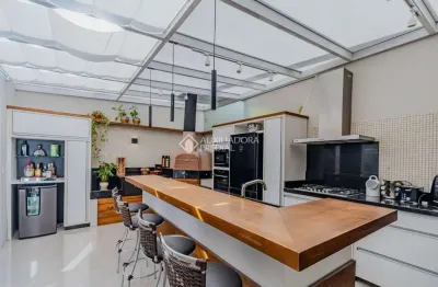 Casa em condomínio fechado com 4 quartos à venda na rua doutor mário totta, 382, tristeza, porto alegre, 190 m2 por r$ 1.390.000