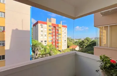 Apartamento com 2 quartos à venda na rua costa lima, 791, nonoai, porto alegre, 61 m2 por r$ 365.000