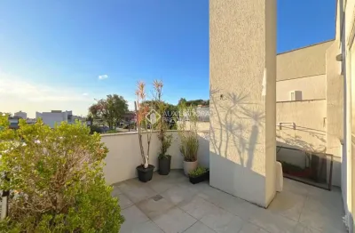 Cobertura com 1 quarto à venda na avenida jacuí, 1201, cristal, porto alegre, 111 m2 por r$ 375.000
