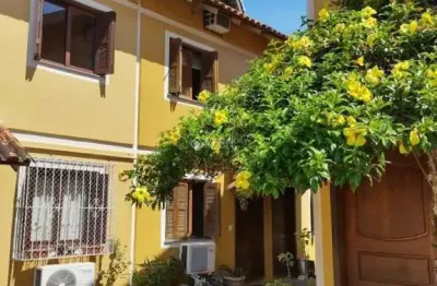 Casa em condomínio fechado com 3 quartos à venda na estrada campo novo, 361, ipanema, porto alegre, 58 m2 por r$ 250.000