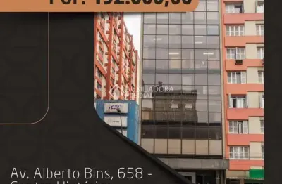 Sala comercial à venda na Avenida Alberto Bins, 658, Centro Histórico, Porto Alegre, 134 m2 por R$ 192.000