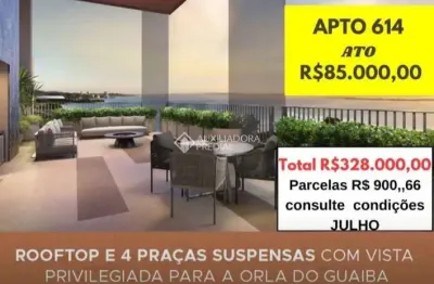 Apartamento com 1 quarto à venda na edvaldo pereira paiva, 1700, praia de belas, porto alegre, 18 m2 por r$ 328.000