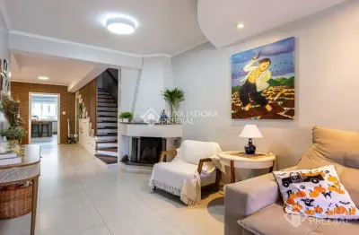 Casa em condomínio fechado com 4 quartos à venda na rua santa tecla, 90, jardim lindóia, porto alegre, 231 m2 por r$ 1.390.000