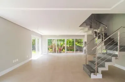 Casa em condomínio fechado com 3 quartos para alugar na avenida coronel marcos, 1239, pedra redonda, porto alegre, 300 m2 por r$ 18.000